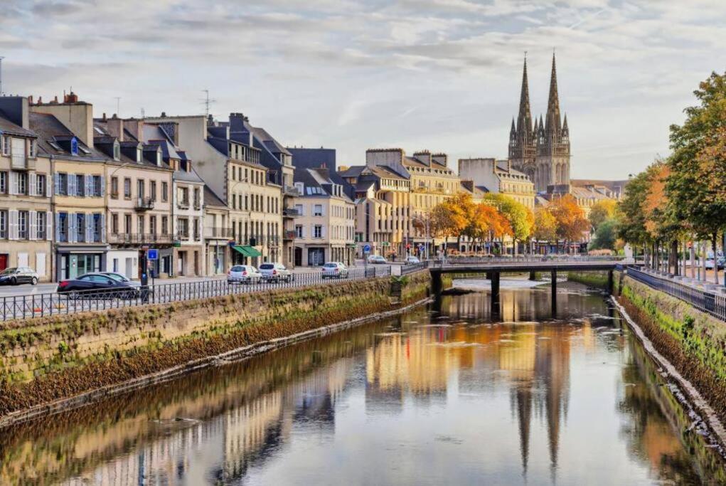 L'Odet - Superbe Vue Sur Les Quais - Hyper Centre Lejlighed Quimper Eksteriør billede